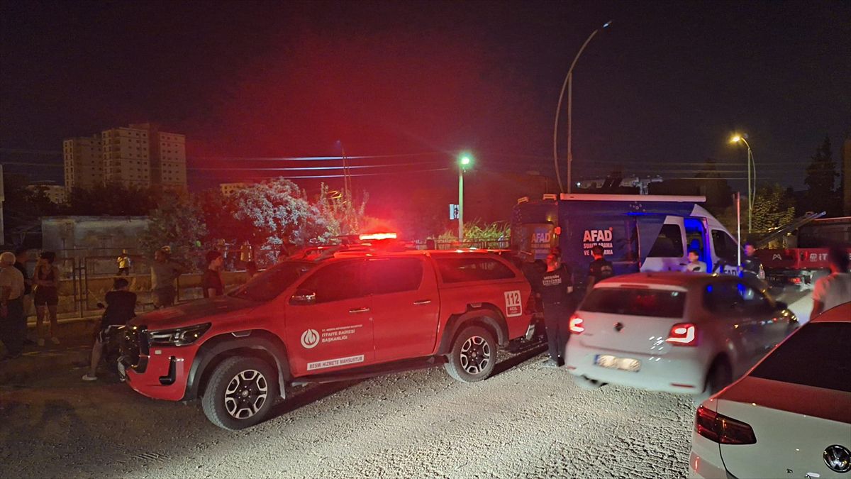  Tarsus'ta sulama kanalında iki kardeşten biri boğuldu, diğeri kurtarıldı
