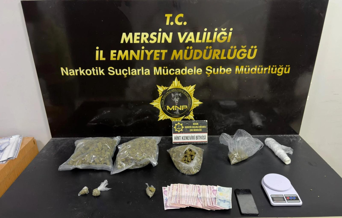 Mersin’de Uyuşturucu Operasyonu: 4 Şüpheli Tutuklandı