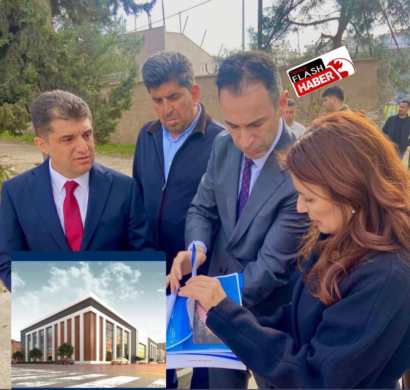 Tarsus’a 2500 Kişilik Spor Salonu ve Yarı Olimpik Yüzme Havuzu Kazandırılıyor