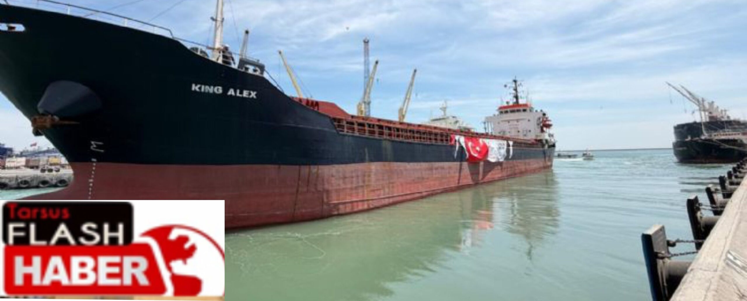 İYİLİK GEMİSİ MERSİN’DEN YOLA ÇIKTI