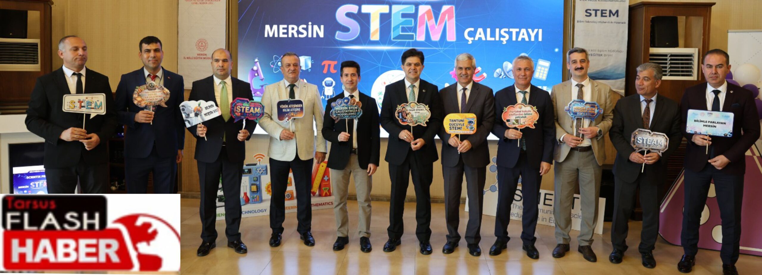 ÖZDEMİRCİ, MERSİN SCIENTIX PROJESİ STEM ÇALIŞTAYI AÇILIŞINA KATILDI